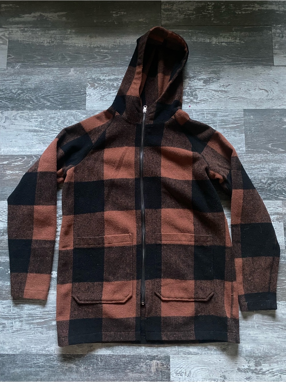DKR Plaid Zip Up